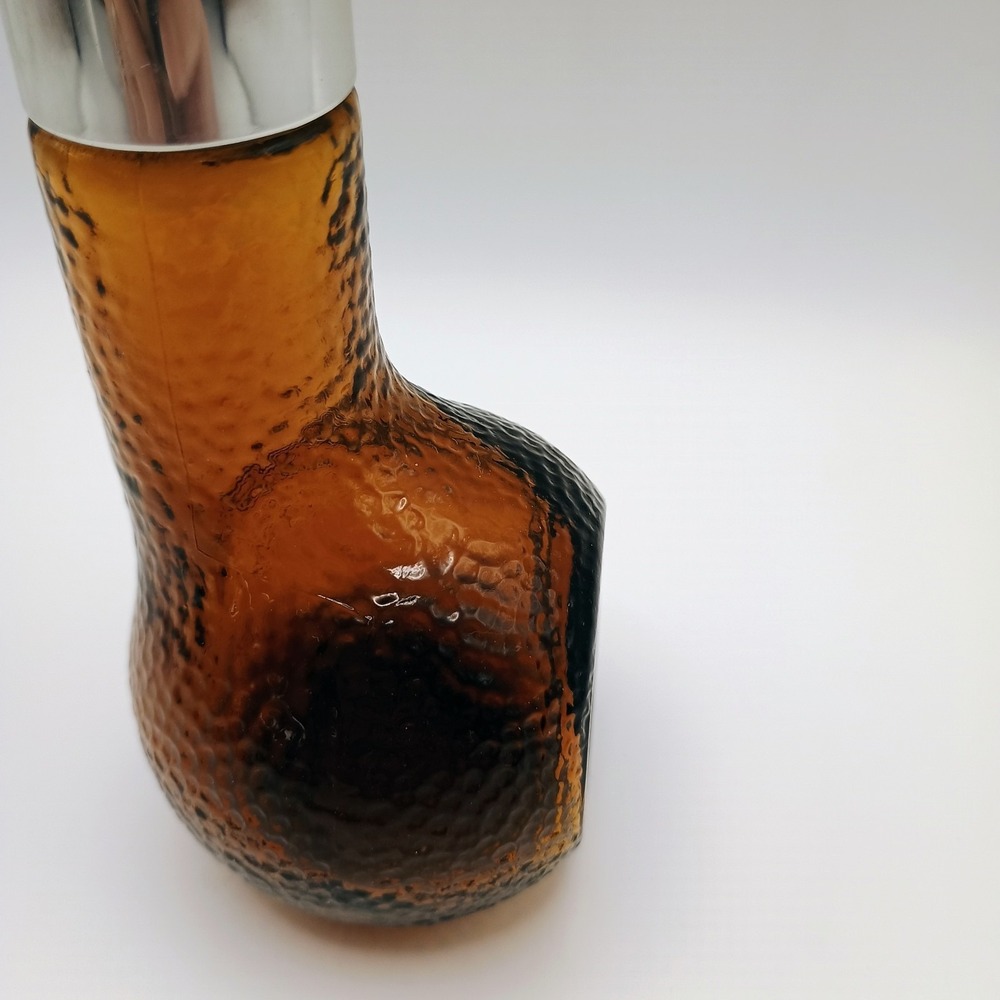 Vintage Avon Oland Pipe After Shave Bottle Amber Glass Decanter 2 oz - Picture 7 of 10